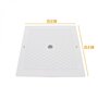 Voir la diapositive 2 : Hayward Couvercle carré pour skimmer de piscine - 25.5 x 25.5 cm - Blanc - SPX1082E