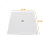 Voir la diapositive 2 : Hayward Couvercle carré pour skimmer de piscine - 25.5 x 25.5 cm - Blanc - SPX1082E