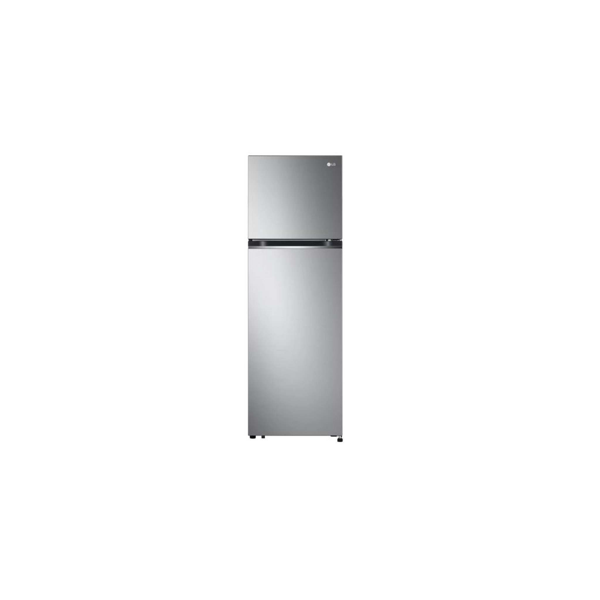 Voir la diapositive 1 : LG Réfrigérateur combiné 55.5cm 266l nofrost silver - gtbv20pygkd