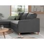 Voir la diapositive 5 : LISA DESIGN Will - canapé d'angle gauche - convertible avec coffre - 4 places - en tissu