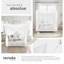 Voir la diapositive 3 : tectake Moustiquaire pour lits simples et doubles blanc