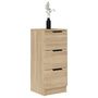 Voir la diapositive 4 : VIDAXL Buffet Chêne sonoma 30x30x70 cm Bois d ingénierie
