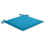Voir la diapositive 5 : VIDAXL Chaises a manger d'exterieur lot de 6 et coussins Acacia massif