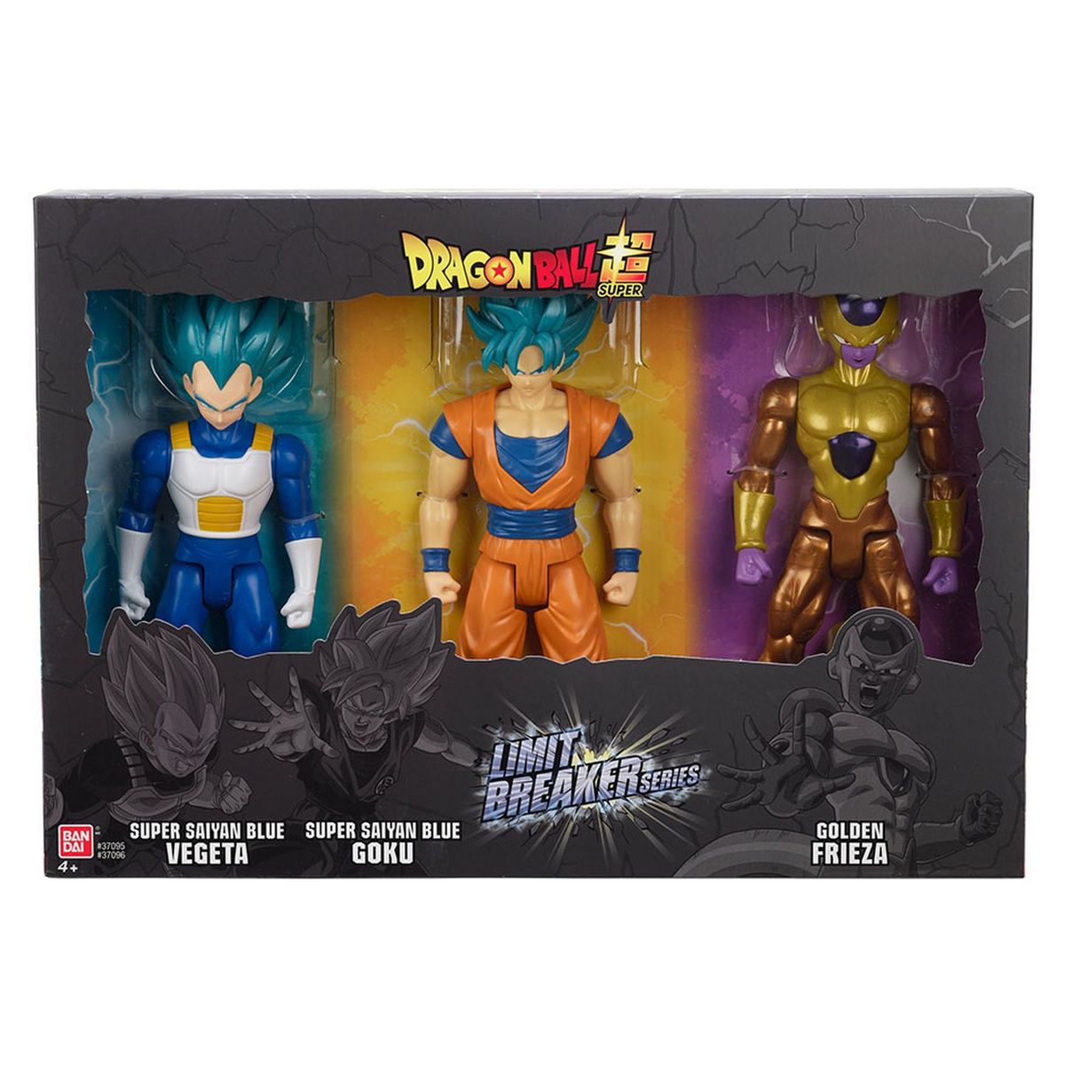 BANDAI Pack de 3 figurines Dragon Ball Z