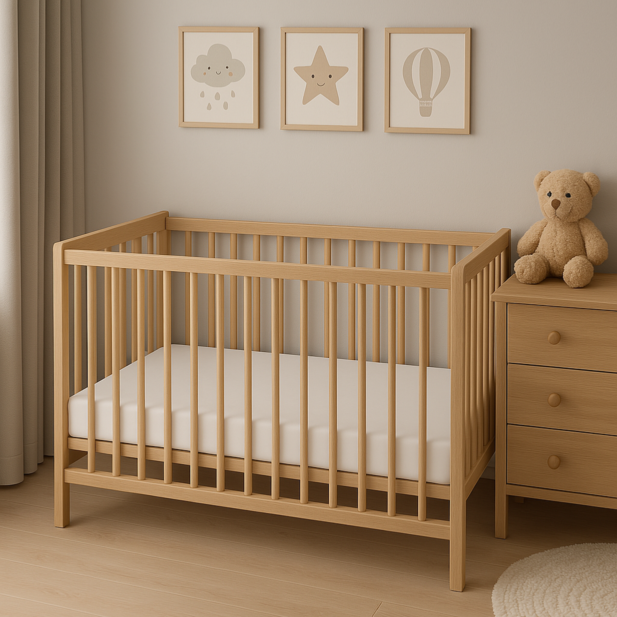 Voir la diapositive 3 : CH'TI BOUT Matelas droit pour bébé