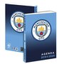 Agenda scolaire journalier garçon 12x17cm - couverture cartonnée souple - bleu Manchester City 2019-2020