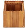 Voir la diapositive 3 : VIDAXL Lit sureleve de jardin 50x30x25 cm Bois massif d'acacia