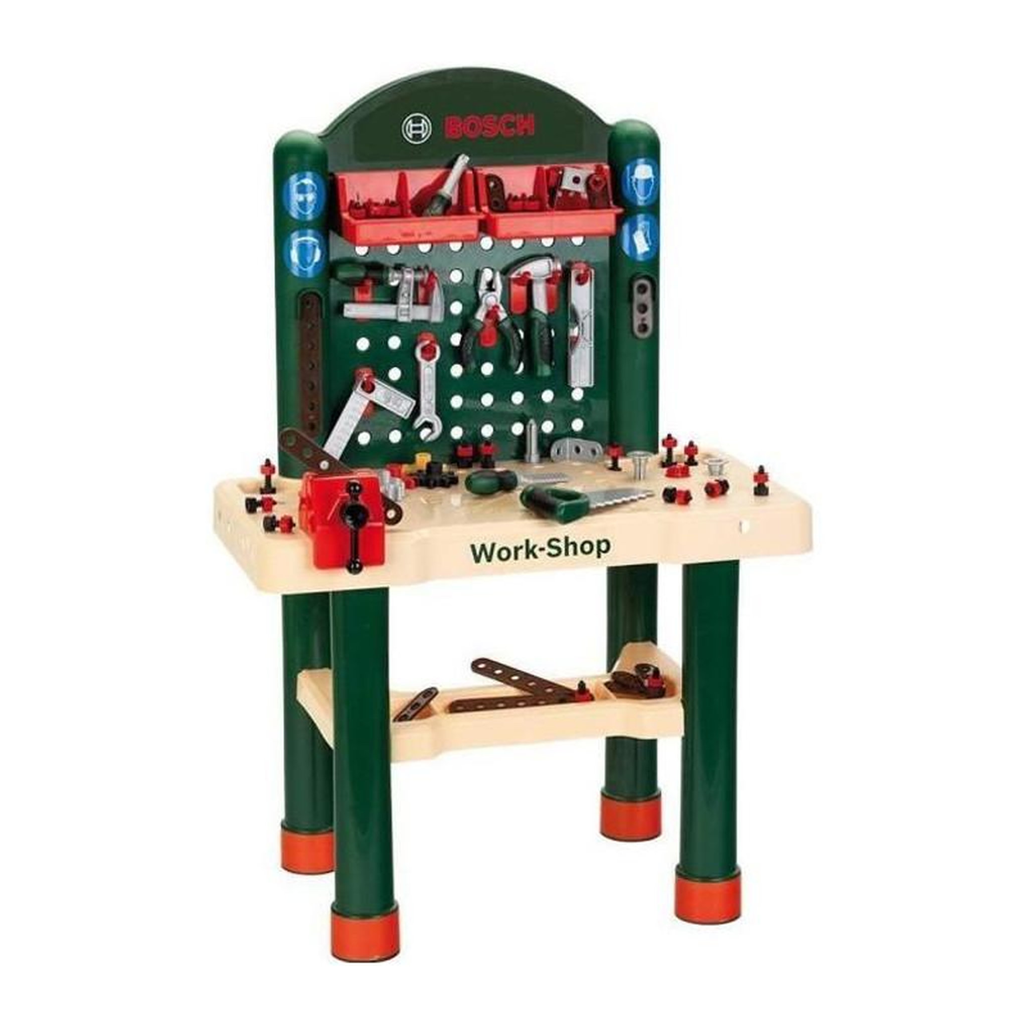 Klein BOSCH - Etabli Work-Shop Enfant - 82 Accessoires