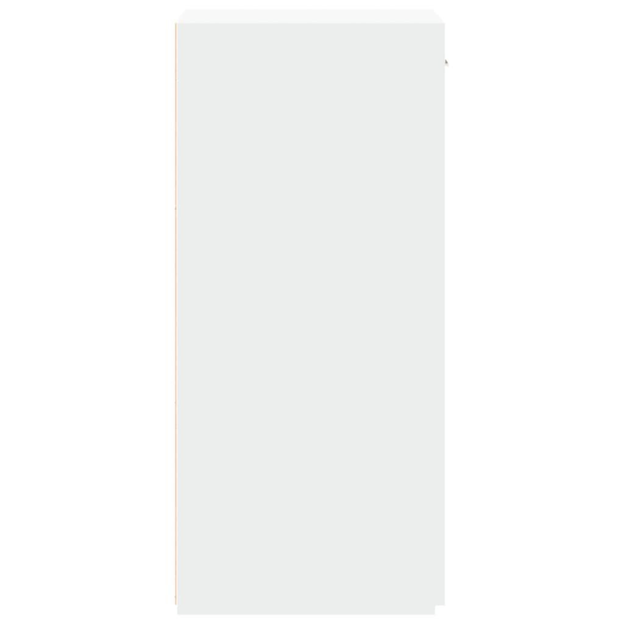 Voir la diapositive 5 : VIDAXL Buffet blanc 45x42,5x93 cm bois d'ingenierie