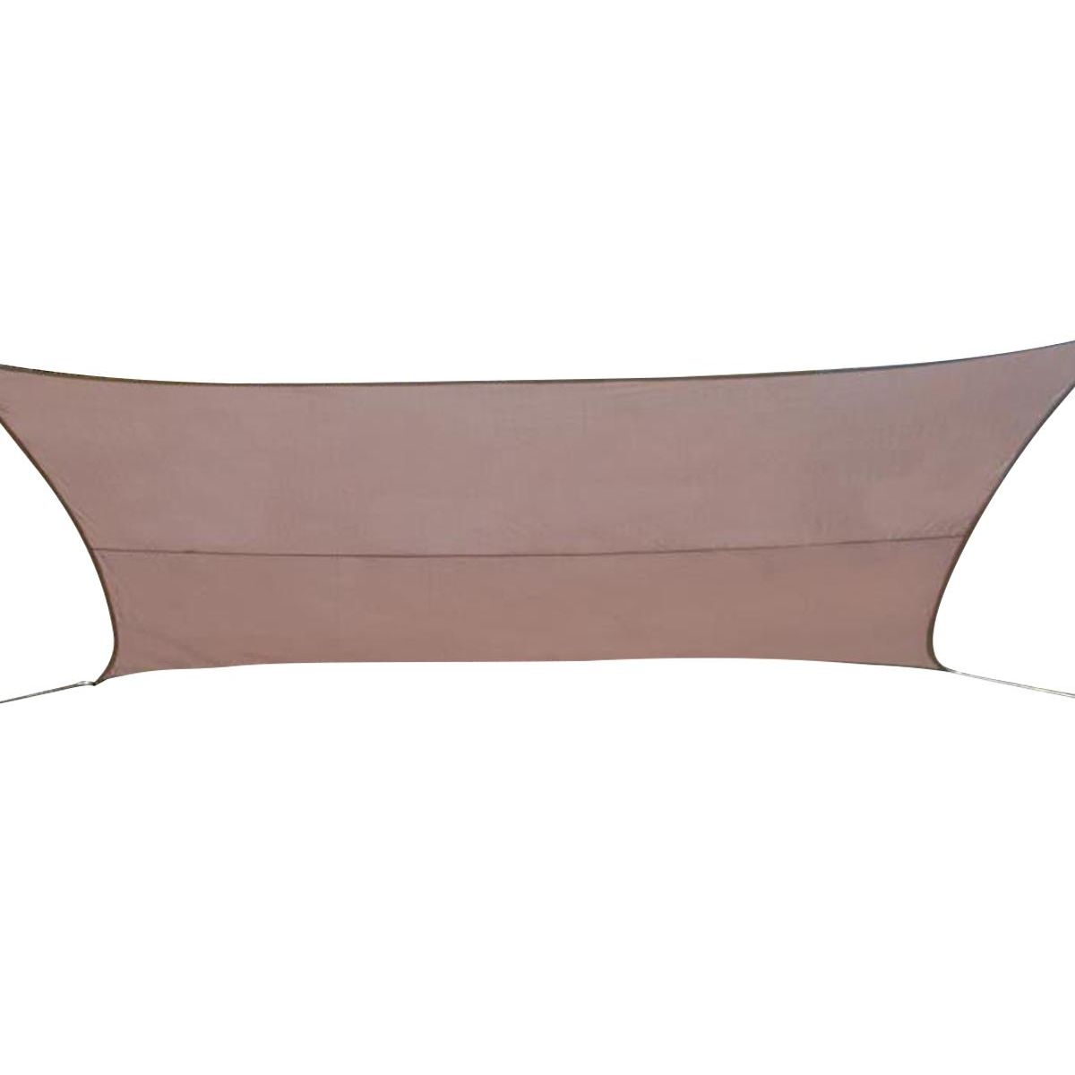 HESPERIDE Voile d'ombrage rectangulaire 3 x 4 m - Curacao - Taupe - Hespéride