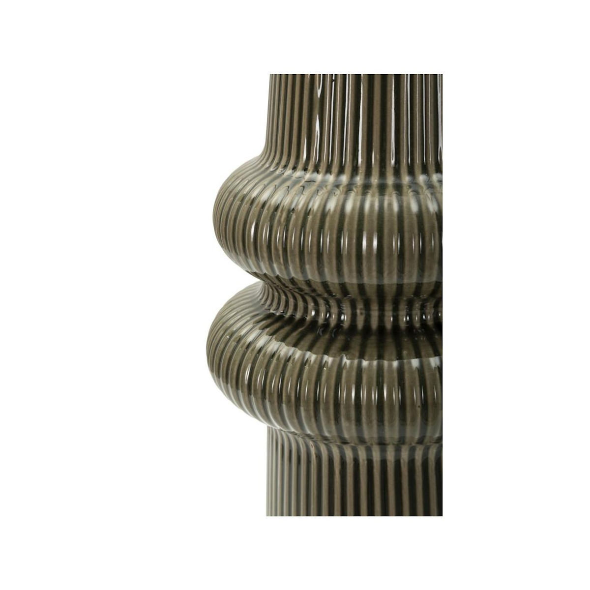 Paris Prix Vase Design en Céramique  Armony  36cm Vert