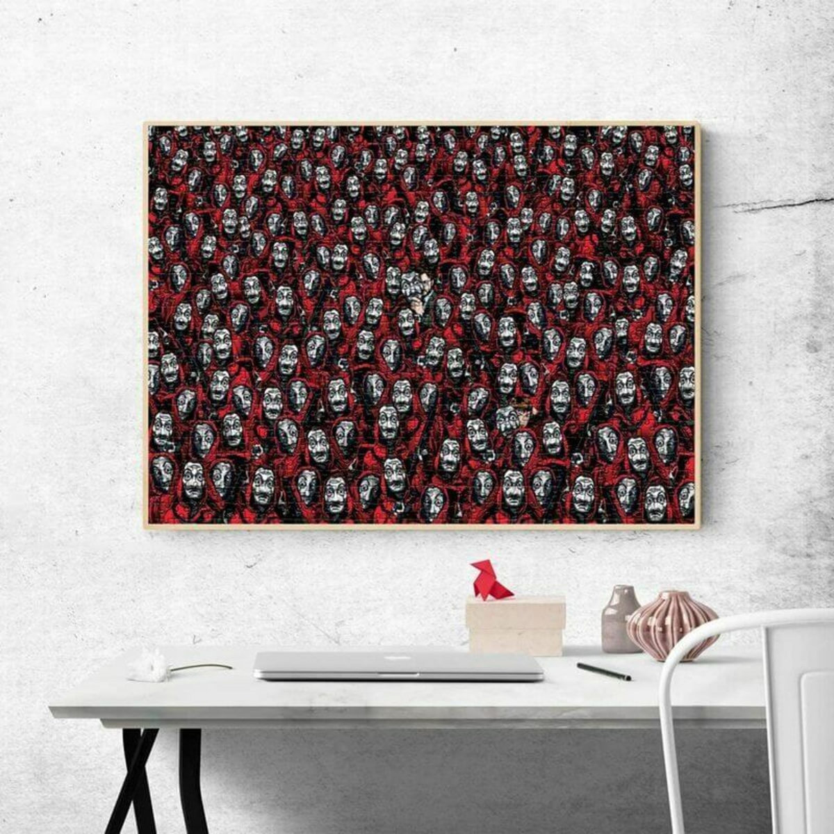 CLEMENTONI La casa de papel  1000 pcs imposs