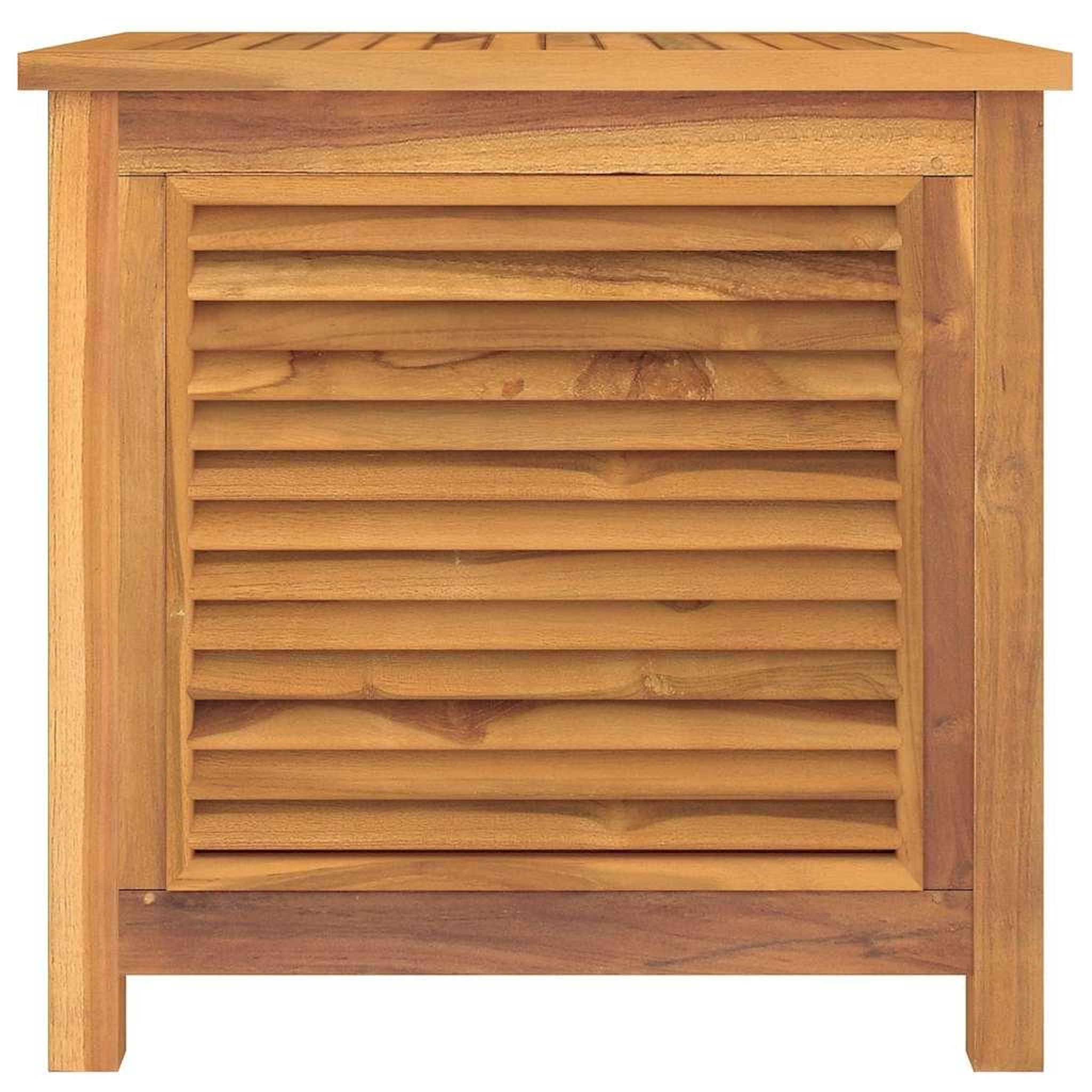 Voir la diapositive 3 : VIDAXL Boîte de rangement de jardin et sac 60x50x58cm bois massif teck