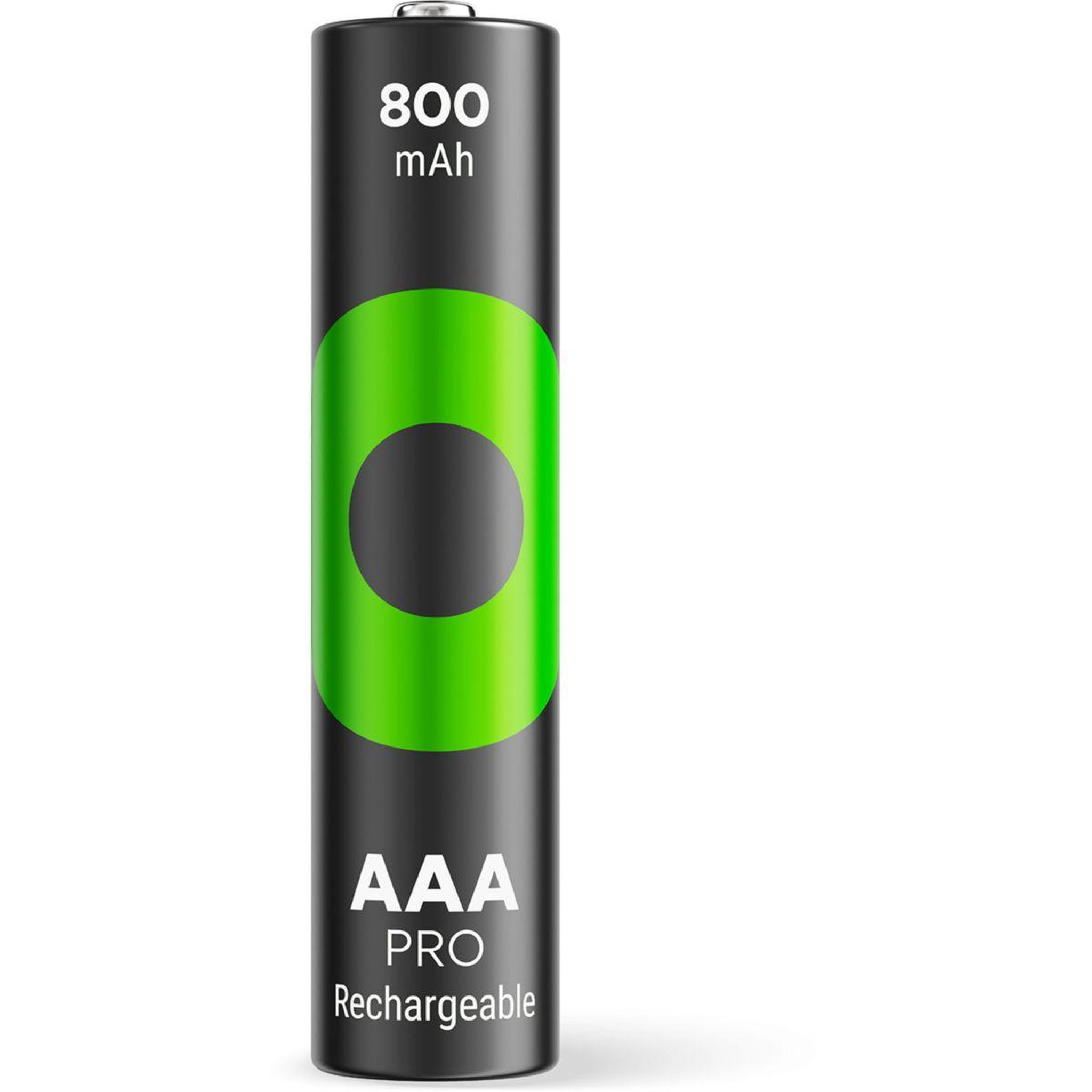 Voir la diapositive 2 : GP BATTERIES Pile rechargeable aaa recycko pro lot de 4 800mah