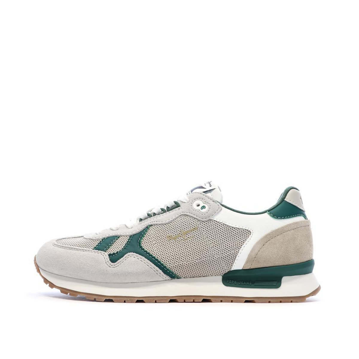 Pepe Jeans Baskets es/Vertes Homme Pepe jeans Brit Retro