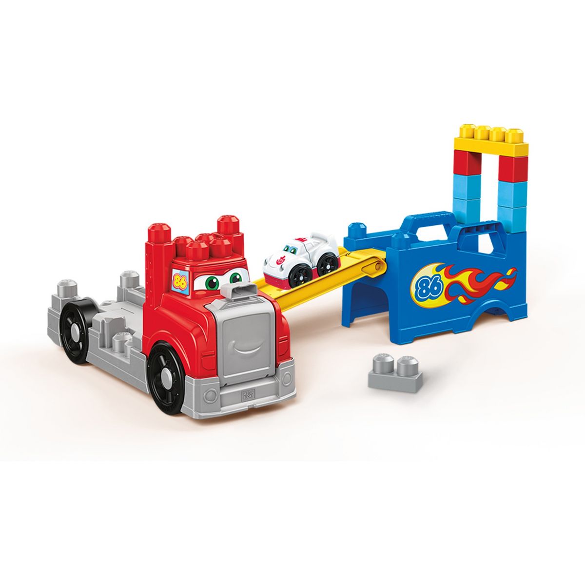 MEGA Mon camion de course en Briques Mega Bloks