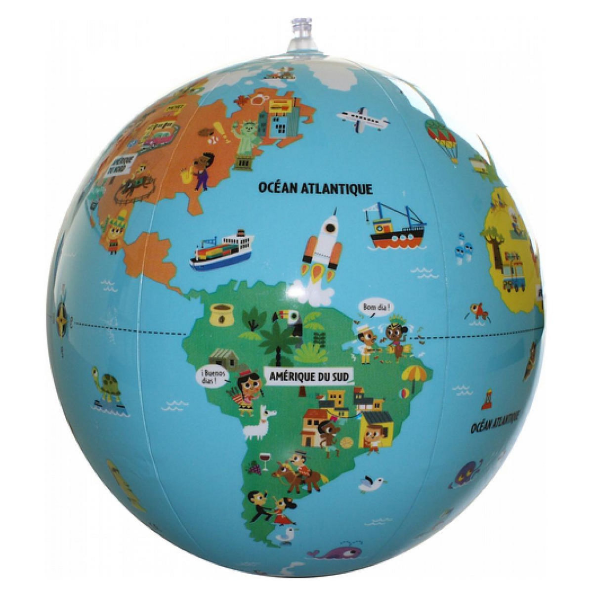 Trousselier Ballon gonflable 30cm - P'tits Voyageurs