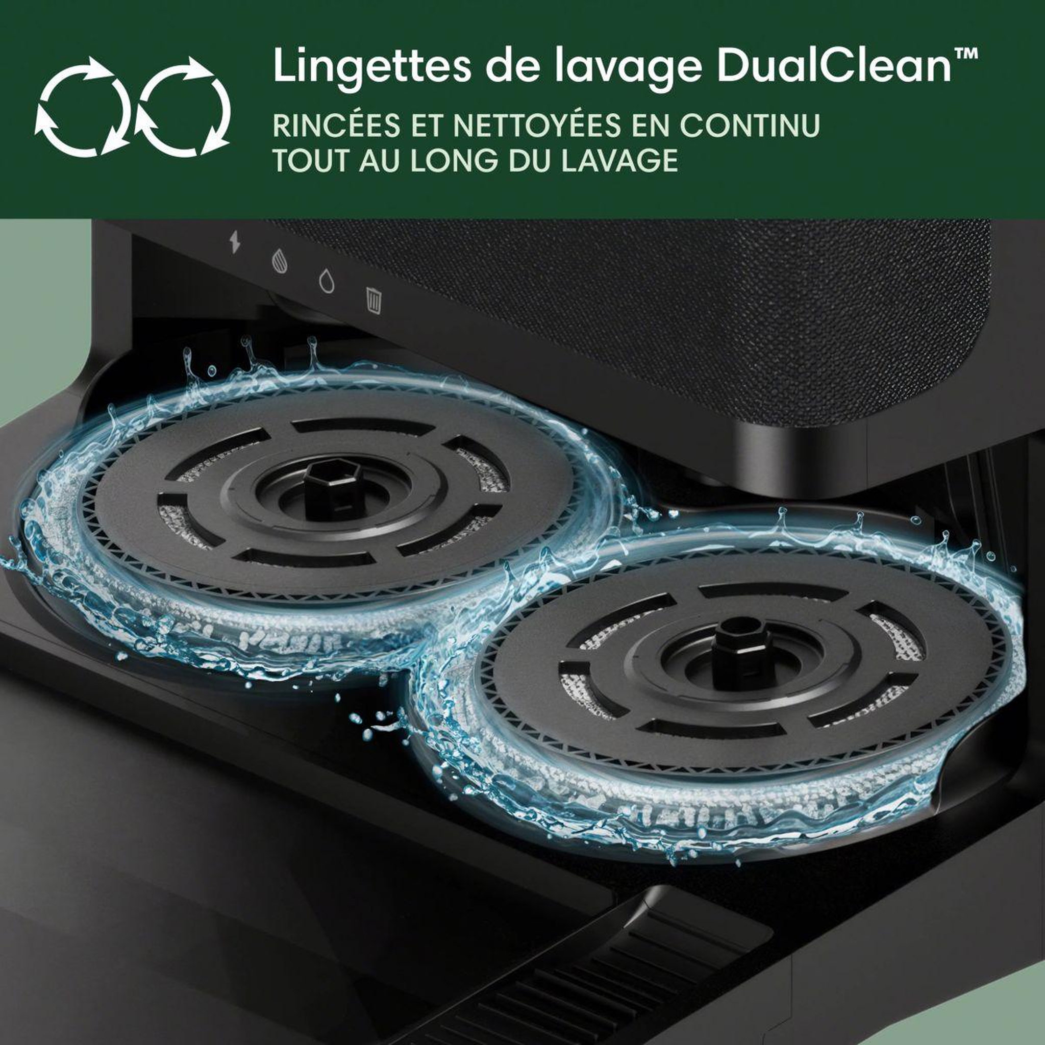 Voir la diapositive 4 : IROBOT Robot aspirateur laveur roomba plus 405 g185040