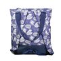 Bagtrotter BAGTROTTER Sac 3 en 1 : sac à dos, sac shopping et yoga Offshore Bleu Fleurs