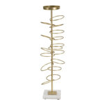 Paris Prix Bougeoir Design en Métal  Rings  50cm Or