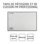 Voir la diapositive 4 : FM PROFESSIONAL Papier de cuisson en silicone réemployable 39 x 59 cm FM Professional