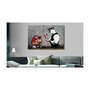 Voir la diapositive 2 : Paris Prix Tableau Imprimé  Mario & Cop - Banksy