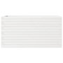Voir la diapositive 5 : VIDAXL Jardiniere blanc 90x40x46 cm bois de pin massif