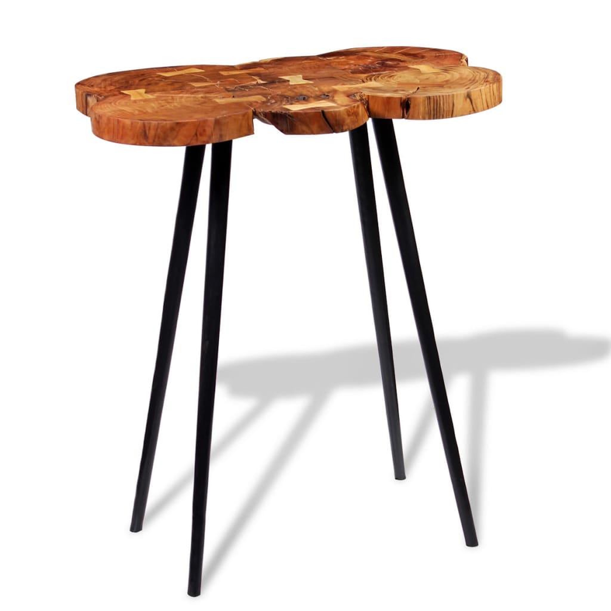 Voir la diapositive 3 : VIDAXL Table de bar Bois d'acacia massif 90x60x110 cm