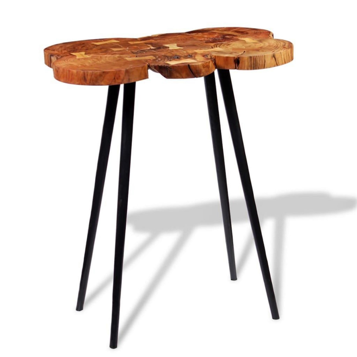 VIDAXL Table de bar Bois d'acacia massif 90x60x110 cm