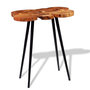 Voir la diapositive 3 : VIDAXL Table de bar Bois d'acacia massif 90x60x110 cm