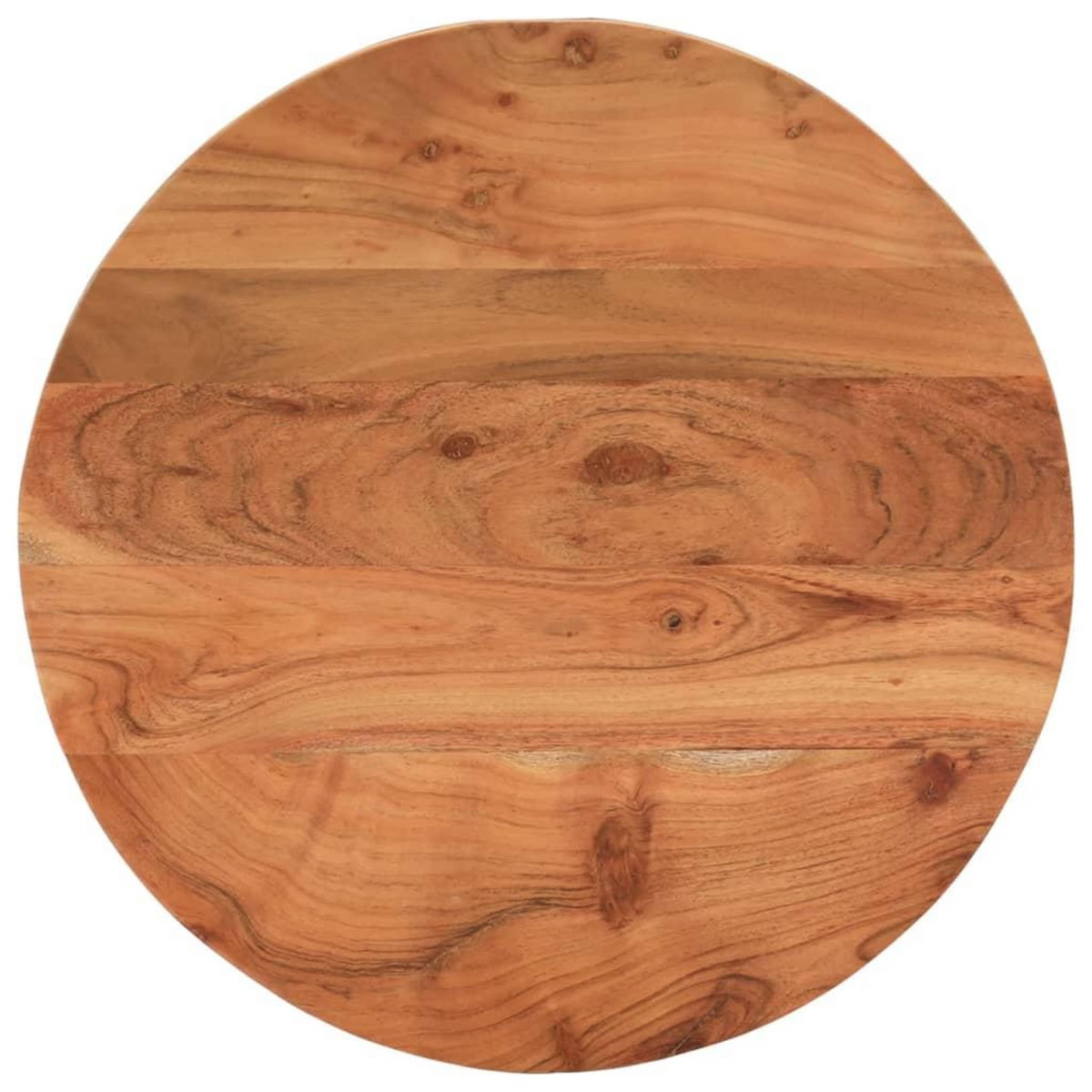 VIDAXL Dessus de table Ø50x2,5 cm rond bois massif d'acacia