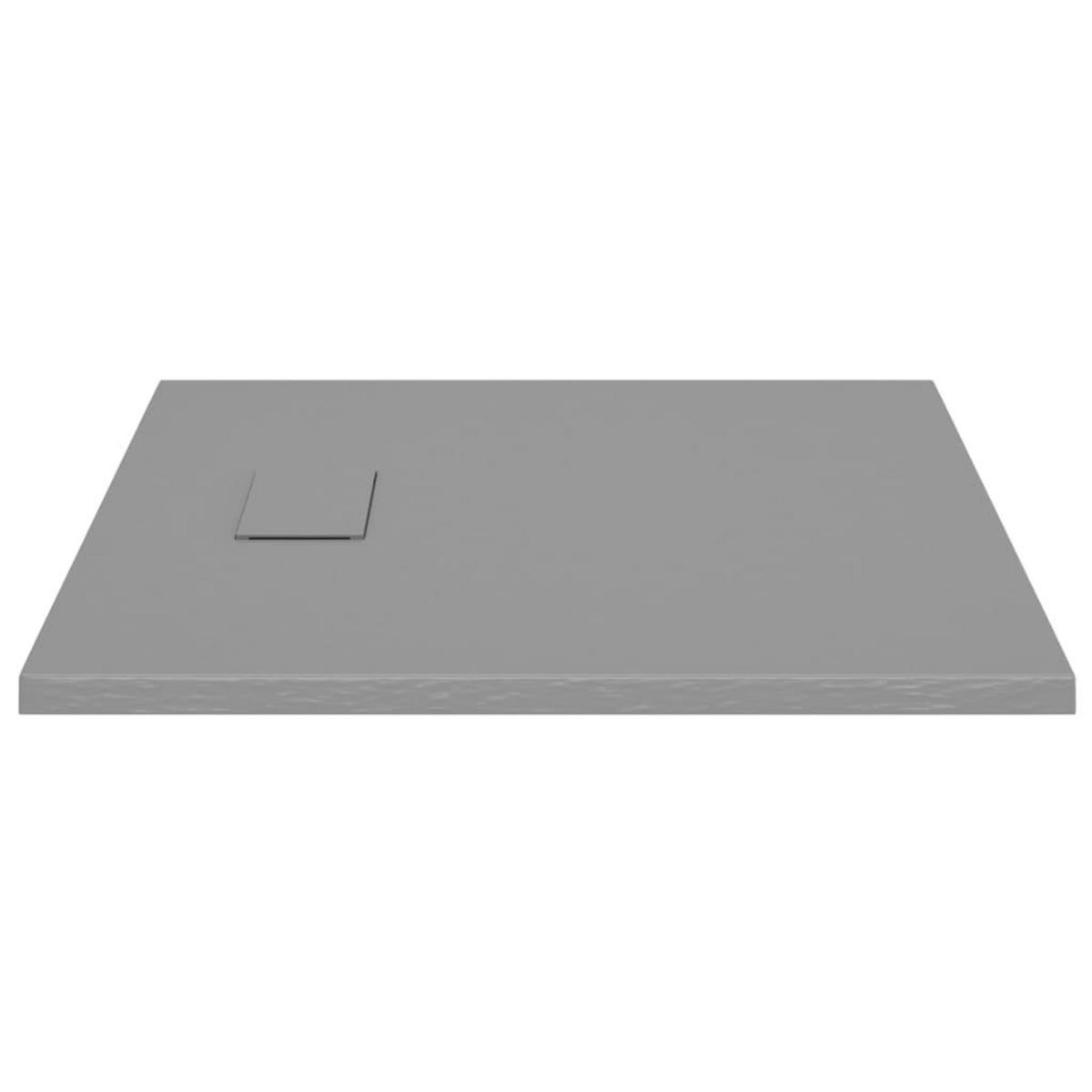 VIDAXL Receveur de douche SMC Gris 80x80 cm