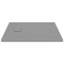 Voir la diapositive 4 : VIDAXL Receveur de douche SMC Gris 80x80 cm