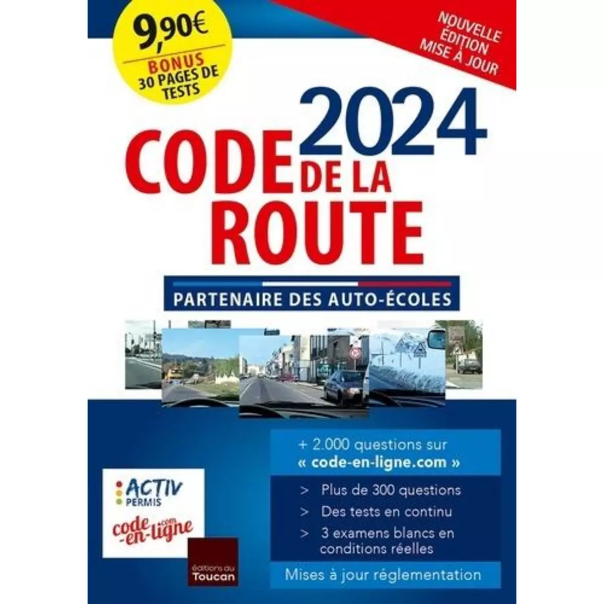  CODE DE LA ROUTE. EDITION 2024, Activ Permis
