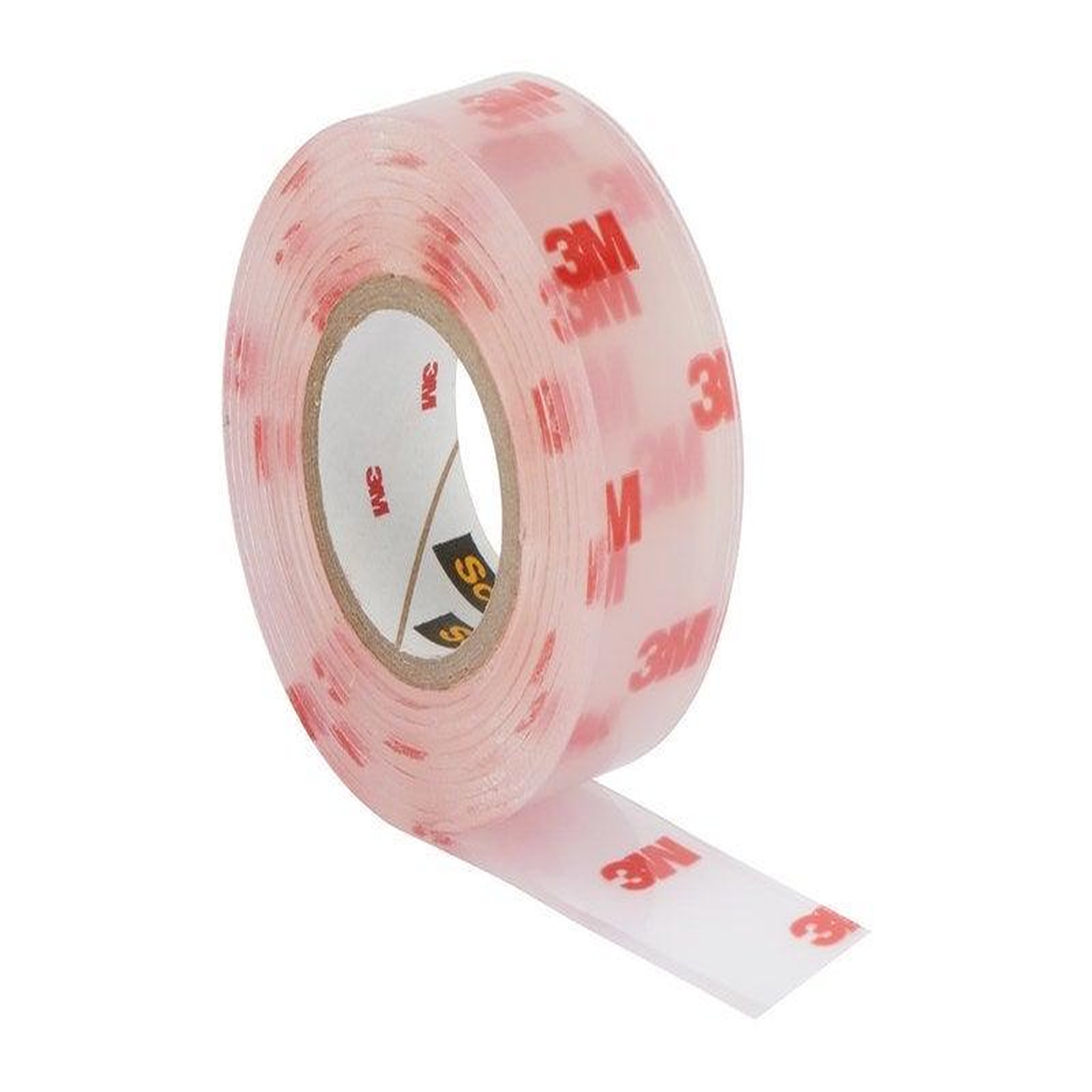 CENTRALE BRICO Double face transparent 1,5m x 19mm Fix 3M blanc