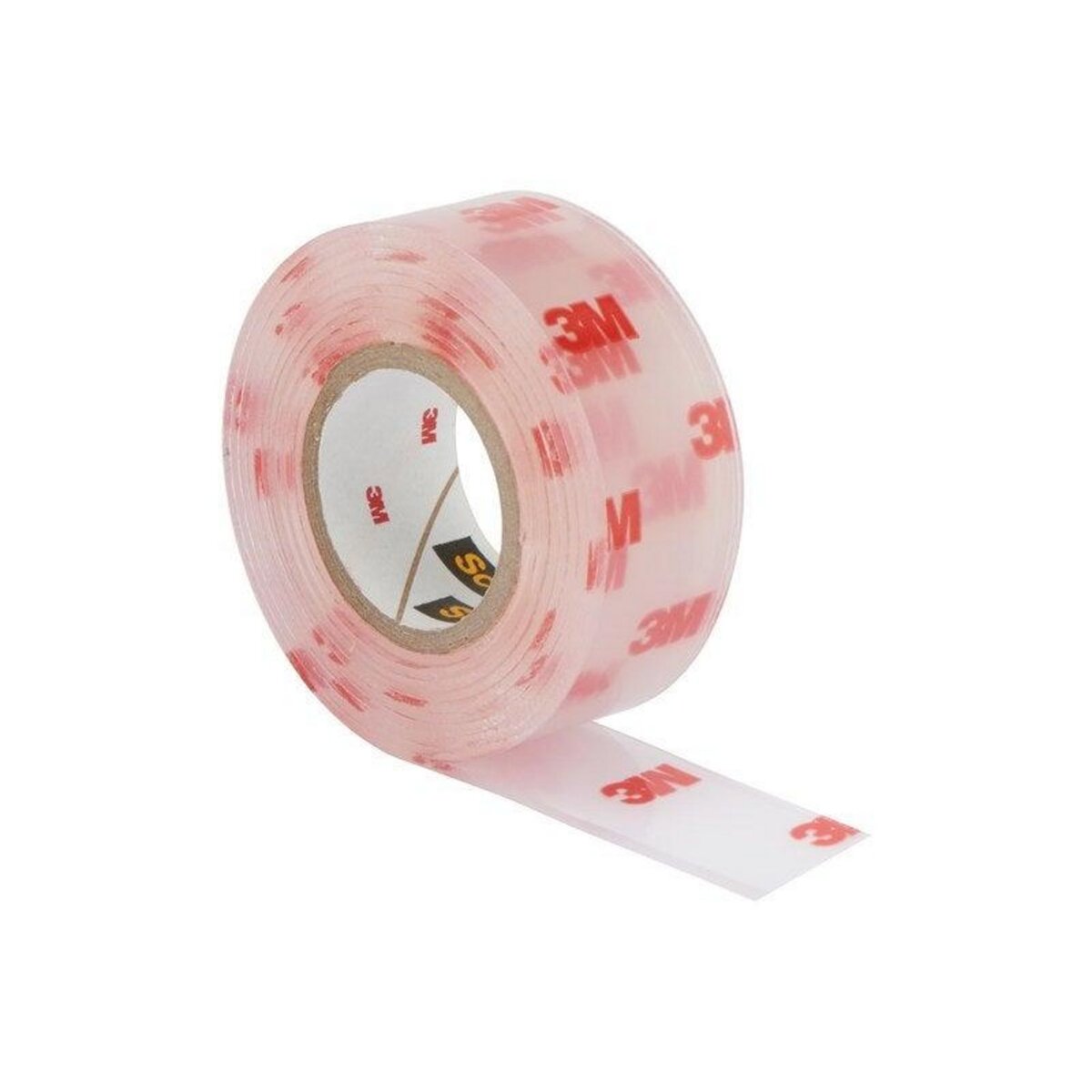 CENTRALE BRICO Double face transparent 1,5m x 19mm Fix 3M blanc