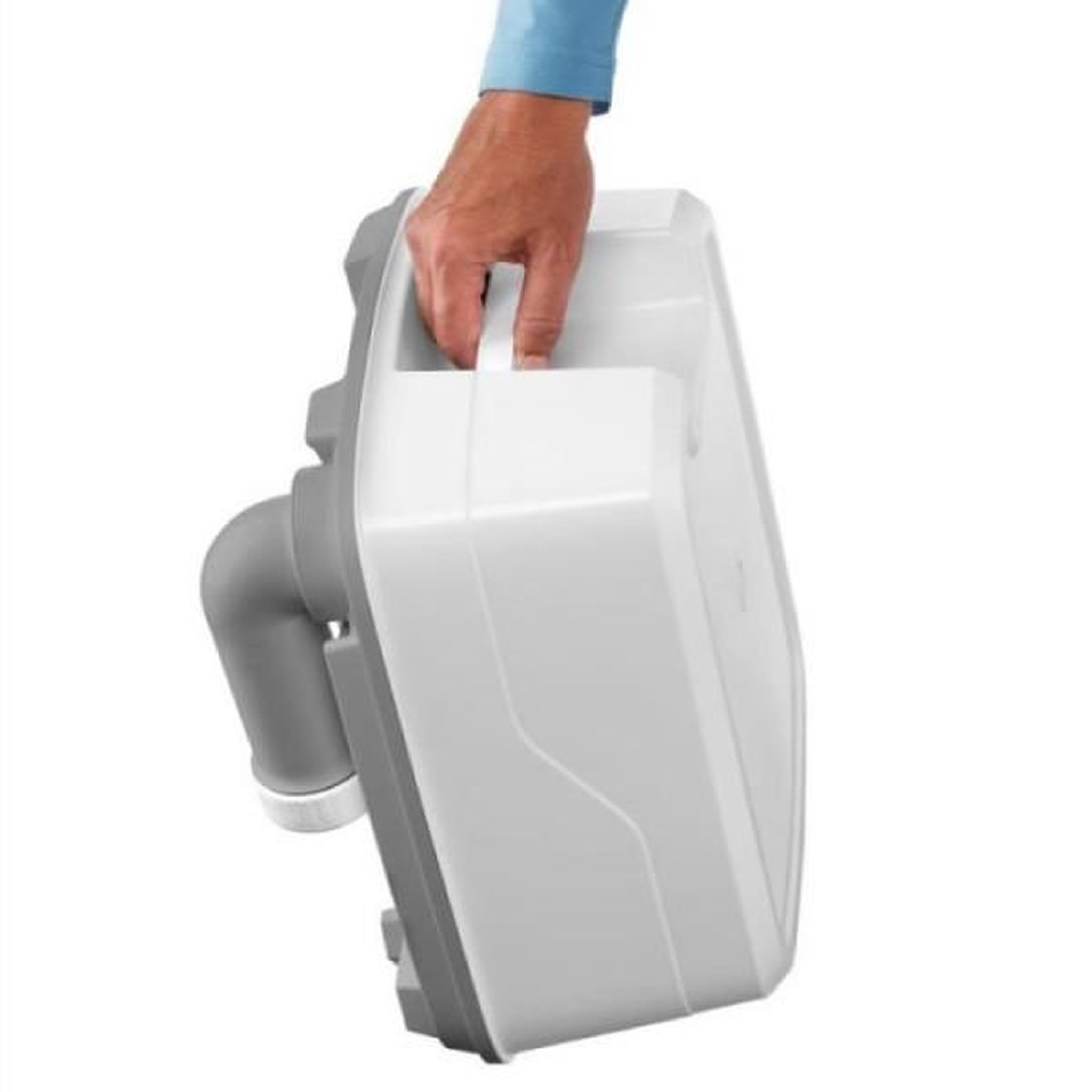 Voir la diapositive 2 : Thetford Wc chimique portable - thetford - porta potti qube pp 165 - capacité 21l - 15l - gris