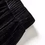 VIDAXL Jupe plissee avec lurex pour enfants noir 92