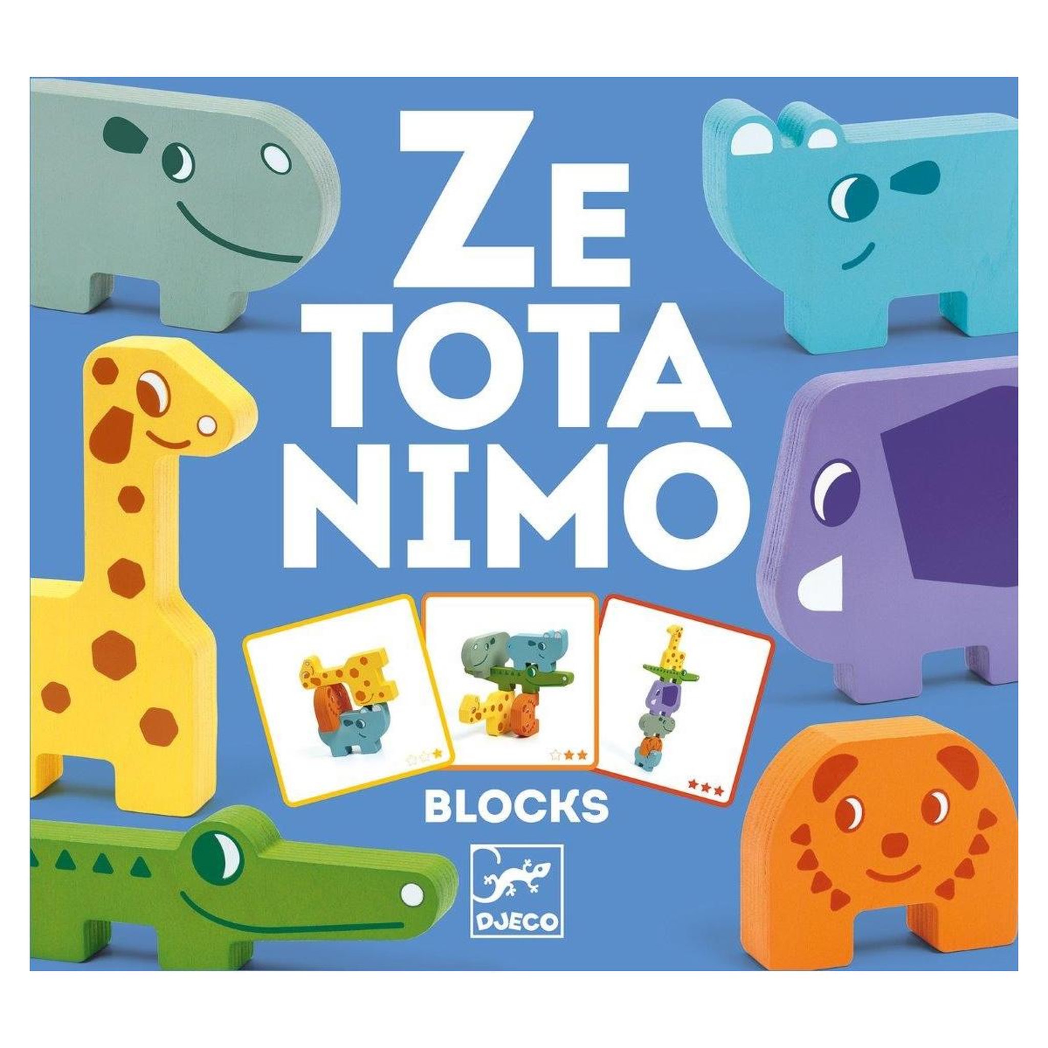 Djeco Jeu de construction Ze Totanimo