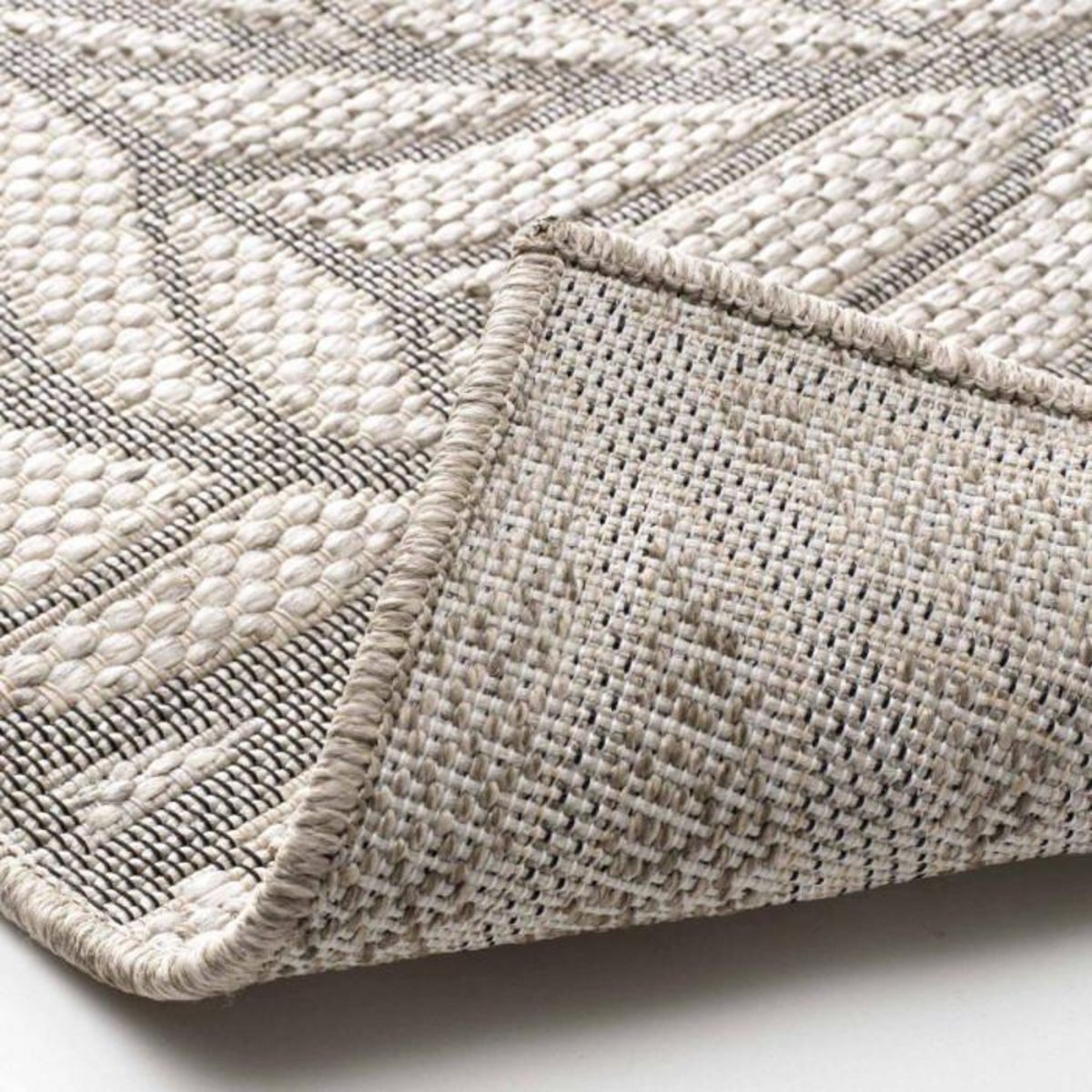 Paris Prix Tapis Déco Tissé  Vitalis  120x170cm Naturel