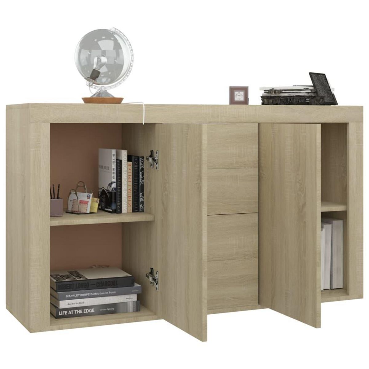 VIDAXL Buffet Chene sonoma 120x36x69 cm Bois d'ingenierie