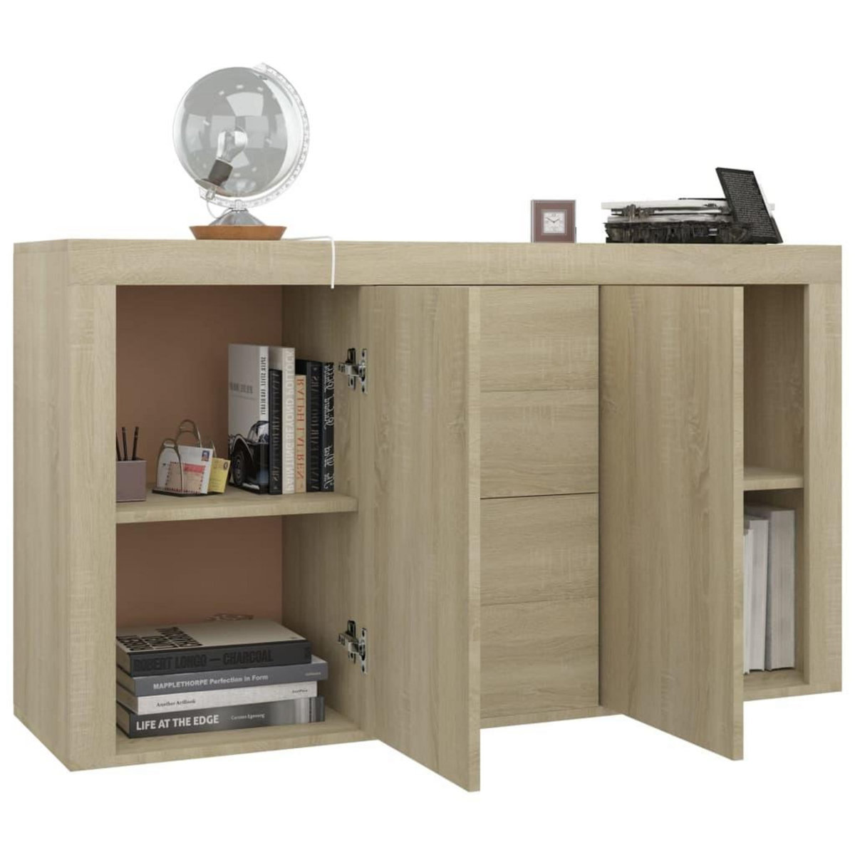 VIDAXL Buffet Chene sonoma 120x36x69 cm Bois d'ingenierie