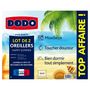 Voir la diapositive 2 : DODO Lot de 2 oreillers confort moelleux en microfibre toucher peau de pêche HAPPY SUMMER