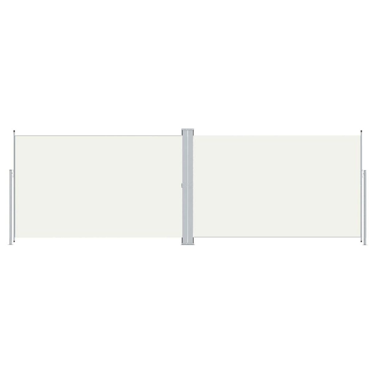 VIDAXL Auvent lateral retractable Creme 200x600 cm