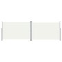 Voir la diapositive 2 : VIDAXL Auvent lateral retractable Creme 200x600 cm