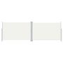 Voir la diapositive 2 : VIDAXL Auvent lateral retractable Creme 200x600 cm