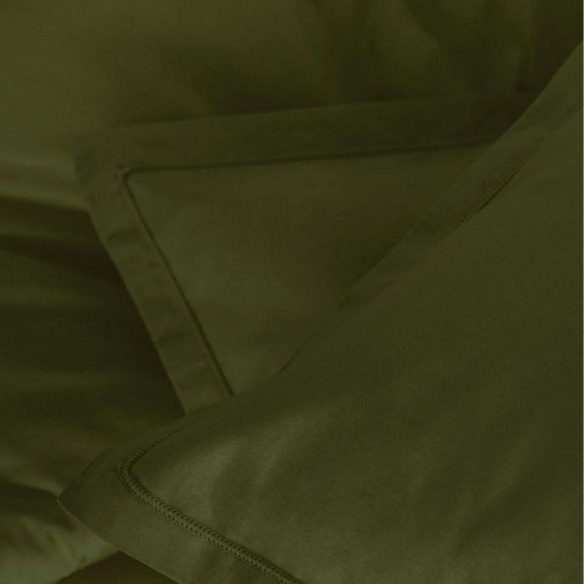 ATMOSPHERA Taie d'Oreiller  Intérieur  50x70cm Kaki