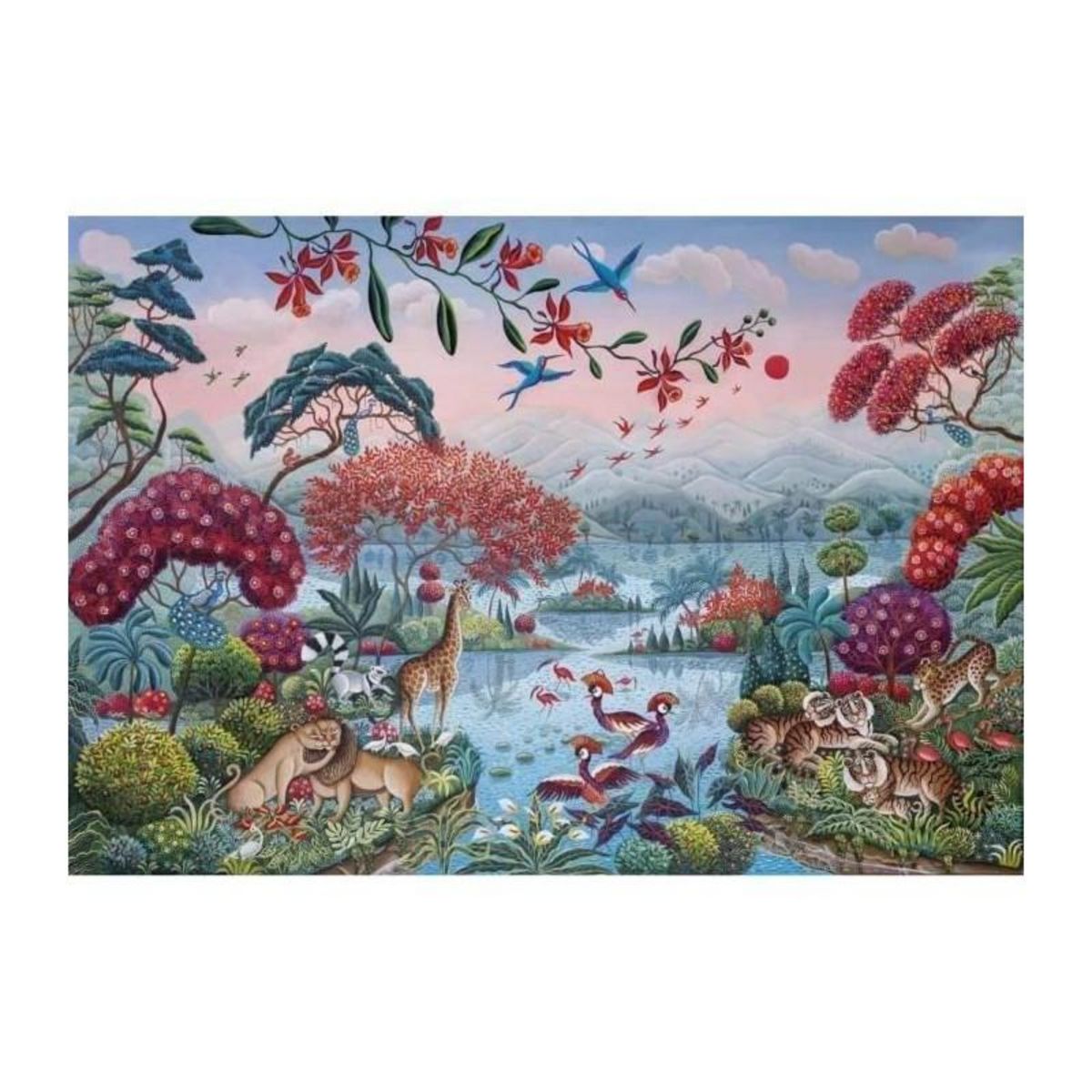 CLEMENTONI Clementoni -2000 pieces - The Peaceful Jungle