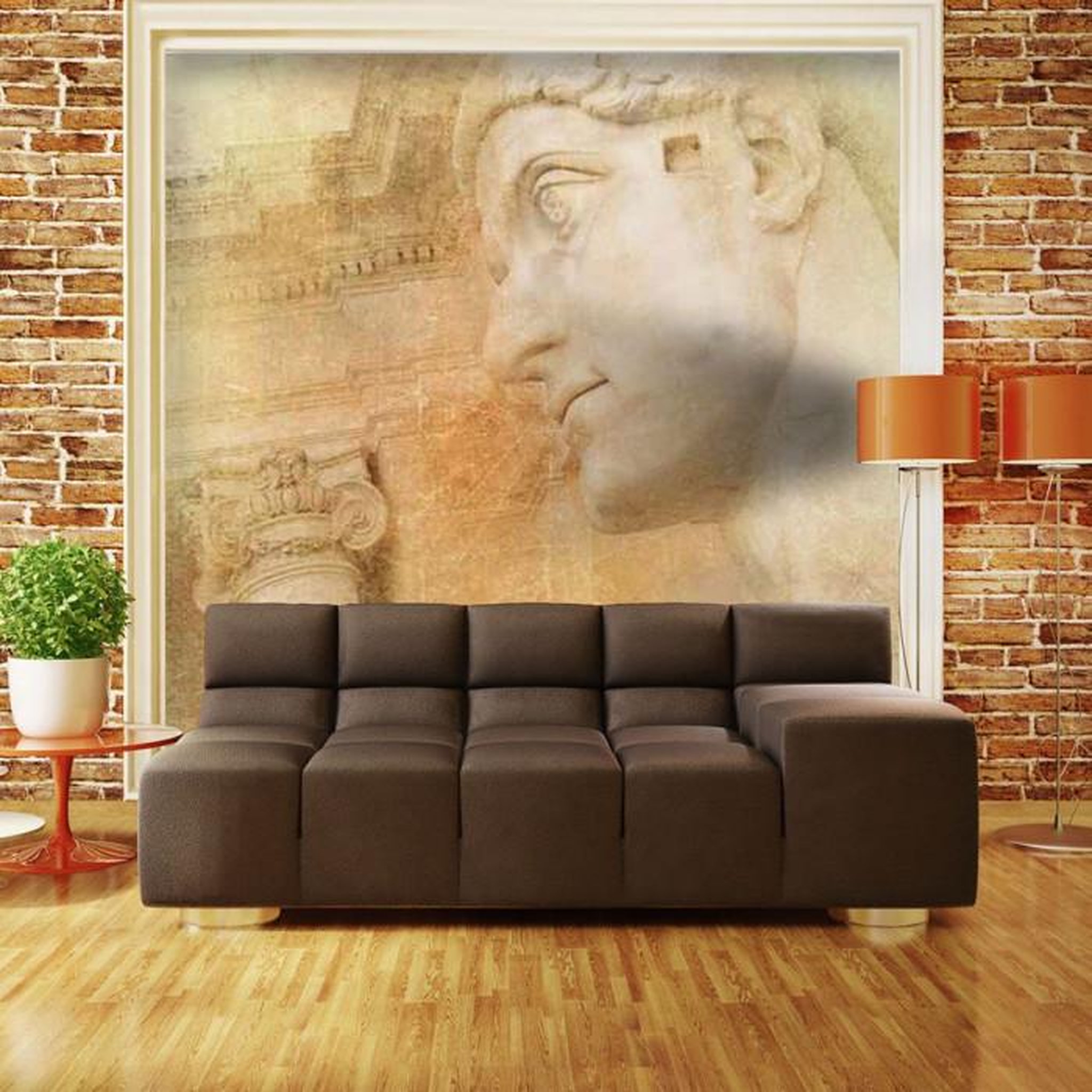 Paris Prix Papier Peint  Greek God. Coloris disponibles : Multicolore