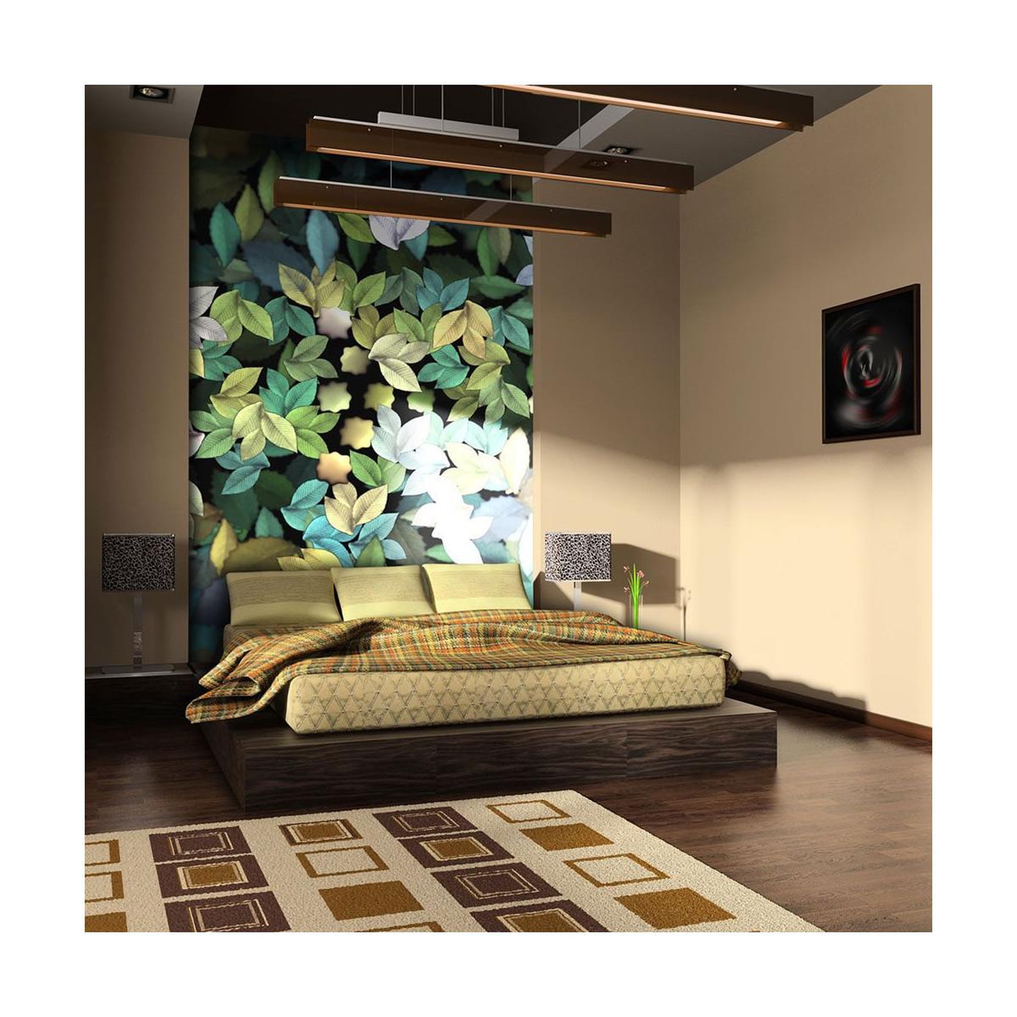 Paris Prix Papier peint  magie de la nature. Coloris disponibles : Multicolore
